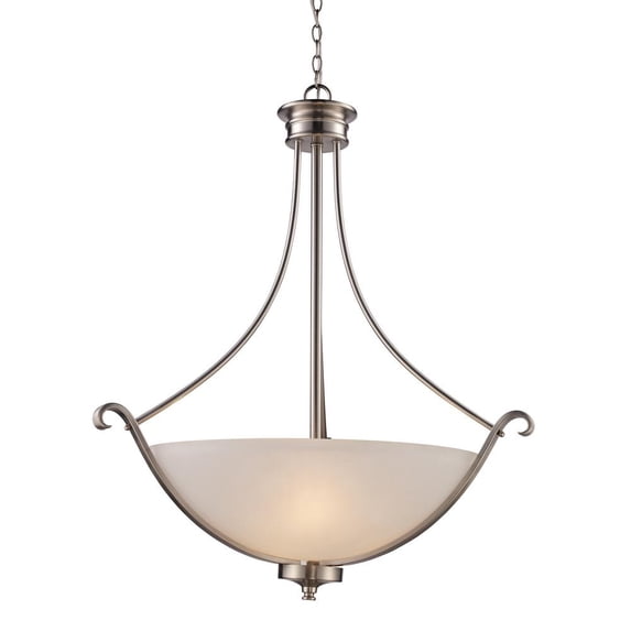 Ballard 3-Light Brushed Nickel Pendant 70664BN