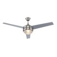 thumbnail image 1 of Trans Globe Lighting F-1023 Cappleman 52" 3 Blade Indoor Ceiling Fan - Nickel, 1 of 7