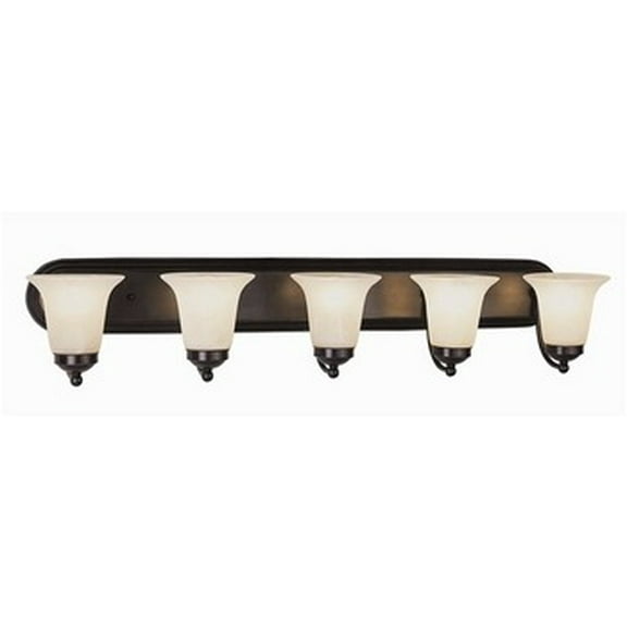Trans Globe Lighting - Five Light Wall Sconce-Rubbed Oil Bronze Finish