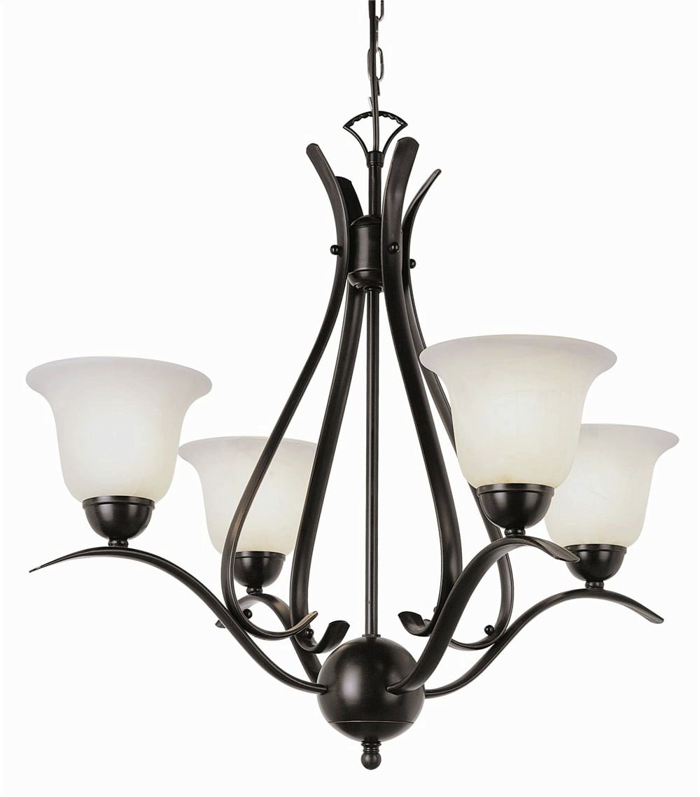 Colonial Elegance 26.5" Rubbed Oil Bronze Outdoor Candle Chandelier