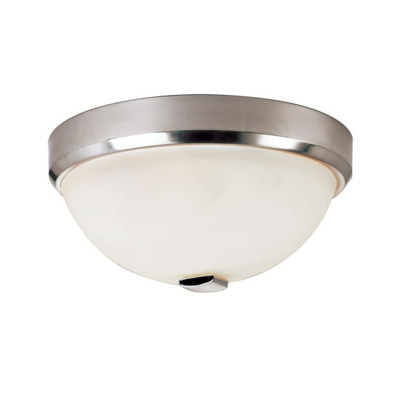 Trans Globe Lighting LED-10111 10-Light Round LED Flush Mount Ceiling Fixture with Frosted Shade