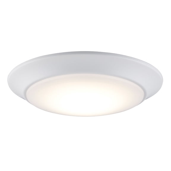 Trans Globe Lighting LED-30016-3 WH Vanowen 8" Wide Led Flush Mount Bowl Ceiling Fixture -