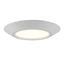 Trans Globe Lighting Led-30094 Vanowen Too 8" Wide Led Flush Mount Ceiling Fixture - White