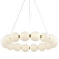 thumbnail image 1 of Trans Globe Lighting MDN-1591 AG Nightingale 26" Wide Led Ring Chandelier - Gold, 1 of 7