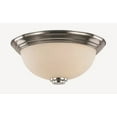 thumbnail image 1 of 70526-13 BN Trans Globe Lighting Mod Space - Two Light Flushmount-Brushed Nickel Finish, 1 of 4