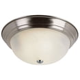 thumbnail image 1 of Trans Globe Lighting-PL-13619 BN-Standard - Three Light 15 Flush Mount, 1 of 1