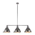 thumbnail image 1 of Trans Globe Lighting Pnd-1007 Vintage 3 Light 46" Wide Adjustable Linear Chandelier -, 1 of 5