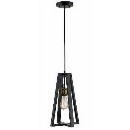 Trans Globe Lighting Pnd-1093 Gatlin 7" Wide 1 Light Pendant - Bronze