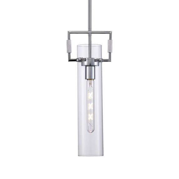 Trans Globe Lighting Pnd-2155 Mie 7" Wide Mini Pendant - Chrome