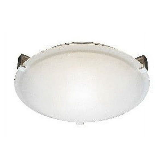 59007 WH-Trans Globe Lighting-Three Light Clipped Flush Mount