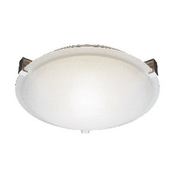 59007 WH Trans Globe Lighting Three Light Clipped Flush Mount
