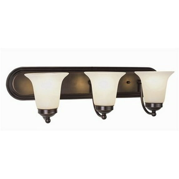 Trans Globe Lighting - Three Light Wall Sconce-Rubbed Oil Bronze Finish - Trans