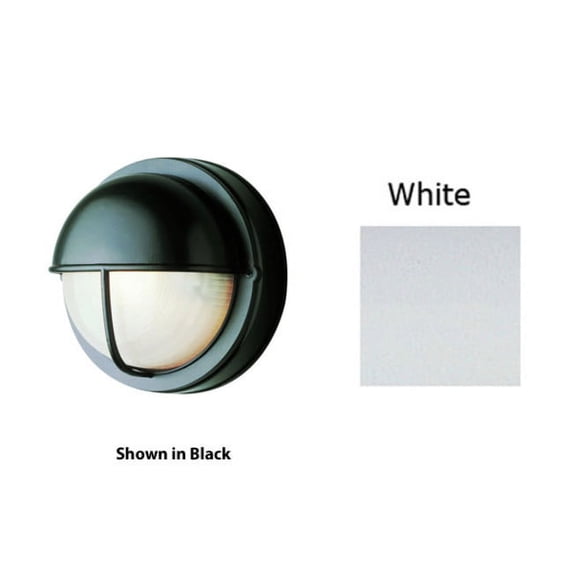 Trans Globe TGL 4120 Round Seamed Bulkhead Outdoor Light - 8W in.