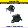 thumbnail image 1 of Trans Mount 2PCS Set Compatible for 13-17 Honda Accord Coupe / Sedan 3.5L Compatible for Auto Trans Replaces 9773 9459, 1 of 3