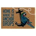 thumbnail image 1 of Trans-Ocean Imports CBN12677612 18 x 30 in. Liora Manne Cabana Anchor Drop Outdoor Machine Made Rectangular Mat - Natural, 1 of 3