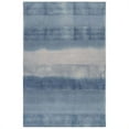 thumbnail image 1 of Trans-Ocean Imports PAZ81728633 8 ft. 3 in. x 11 ft. 6 in. Liora Manne Piazza Textured Stripe Indoor Hand Tufted Rectangle Rug - Navy, 1 of 8