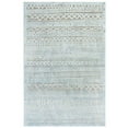 thumbnail image 1 of Trans-Ocean Imports RTO45703604 Liora Manne Rialto Tribal Stripe Indoor & Outdoor Rug, Aqua - 39 x 59 in., 1 of 5