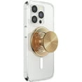 thumbnail image 1 of PopSockets PopGrip for MagSafe: Grip and Stand for Phones and Devices - Aluminum Radial Gold, 1 of 6