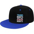 thumbnail image 1 of Trans Rights Activist Gift Transexual LGBT Trucker Hat Baseball Cap Gift Women Men Dad Hat Snapback Hat Sun Hat White, 1 of 8