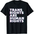 thumbnail image 1 of Trans Rights Are Human Rights Equal Rights Transgender LGBT T-Shirt, 1 of 4