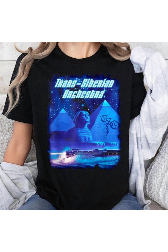 Trans-Siberian Orchestra – Sphynx Train T-Shirt Unisex, Sizes S-5XL - Gategoo