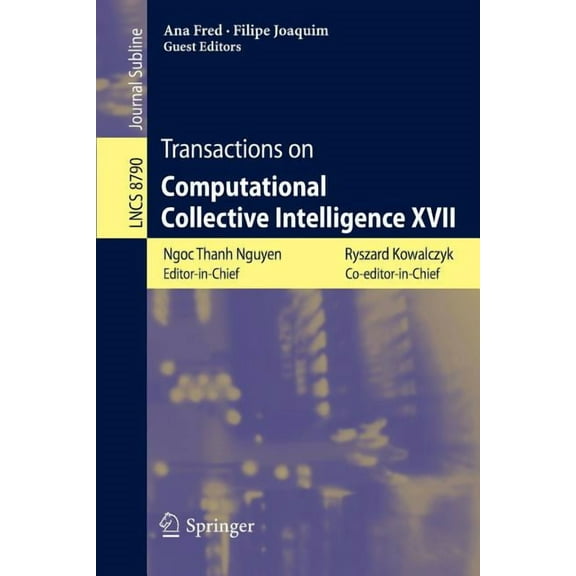 Transactions on Computational Collective Intelligence XVII, (Paperback)