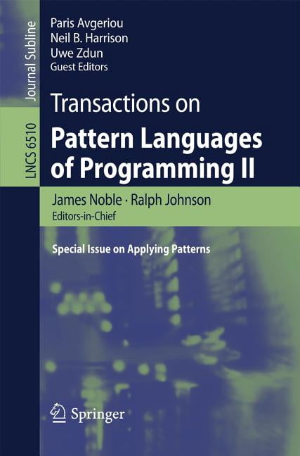 Language Implementation Pattern Book Transactions on Pattern Languages of Programming II: Special Issue on ...