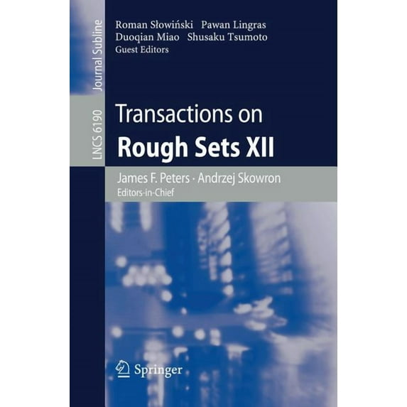 Transactions on Rough Sets XII, (Paperback)