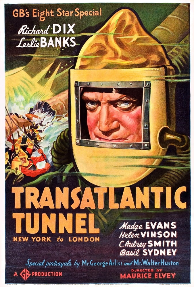 Transatlantic Tunnel Canvas Art - (24 x 36)