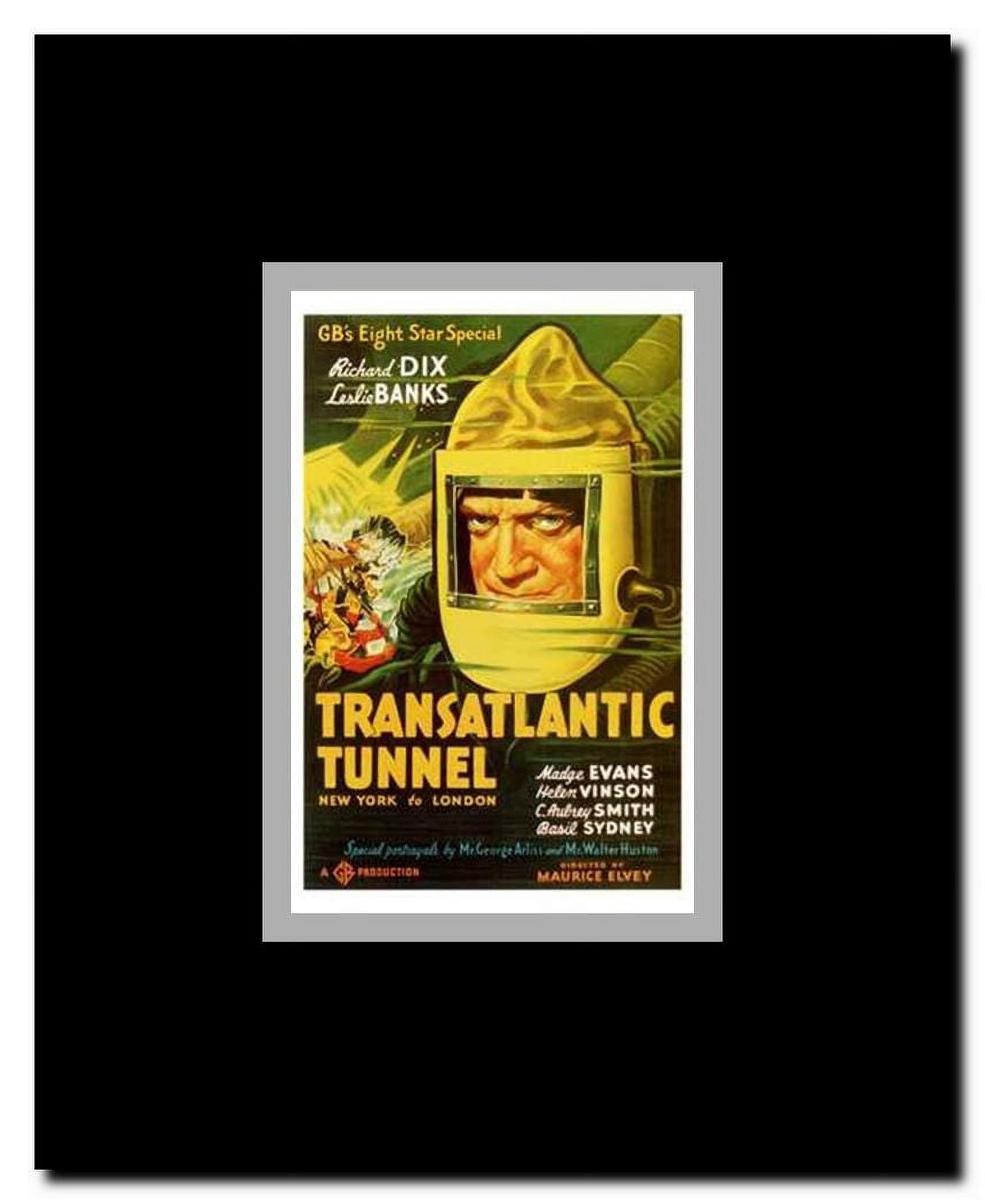 Transatlantic Tunnel Framed Movie Poster
