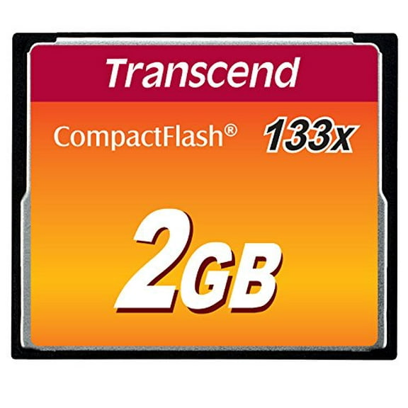 Transcend 2 GB 133x CompactFlash Memory Card TS2GCF133