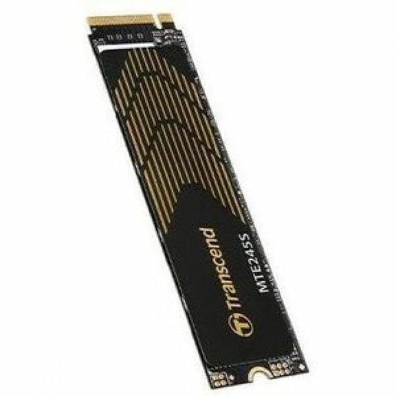 Transcend 245S 500 GB Solid State Drive - M.2 2280 Internal - PCI Express NVMe (PCI Express NVMe 4.0 x4) - Desktop PC, Notebook Device Supported - 0.33 DWPD - 2400 TB TBW - 5300 MB/s Maximum Read T...