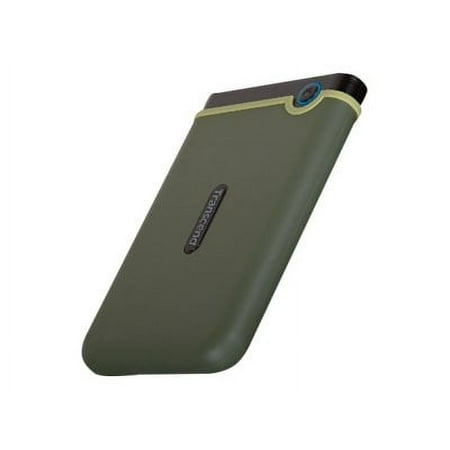 Transcend 2TB USB 3.1 Rugged External Hard Drive Military Green TS2TSJ25M3G