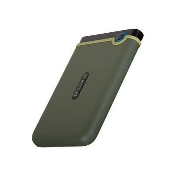 Transcend 2TB USB 3.1 Rugged External Hard Drive Military Green TS2TSJ25M3G