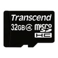 thumbnail image 1 of Transcend 32 GB Class 4 microSDHC Flash Memory Card TS32GUSDHC4, 1 of 1