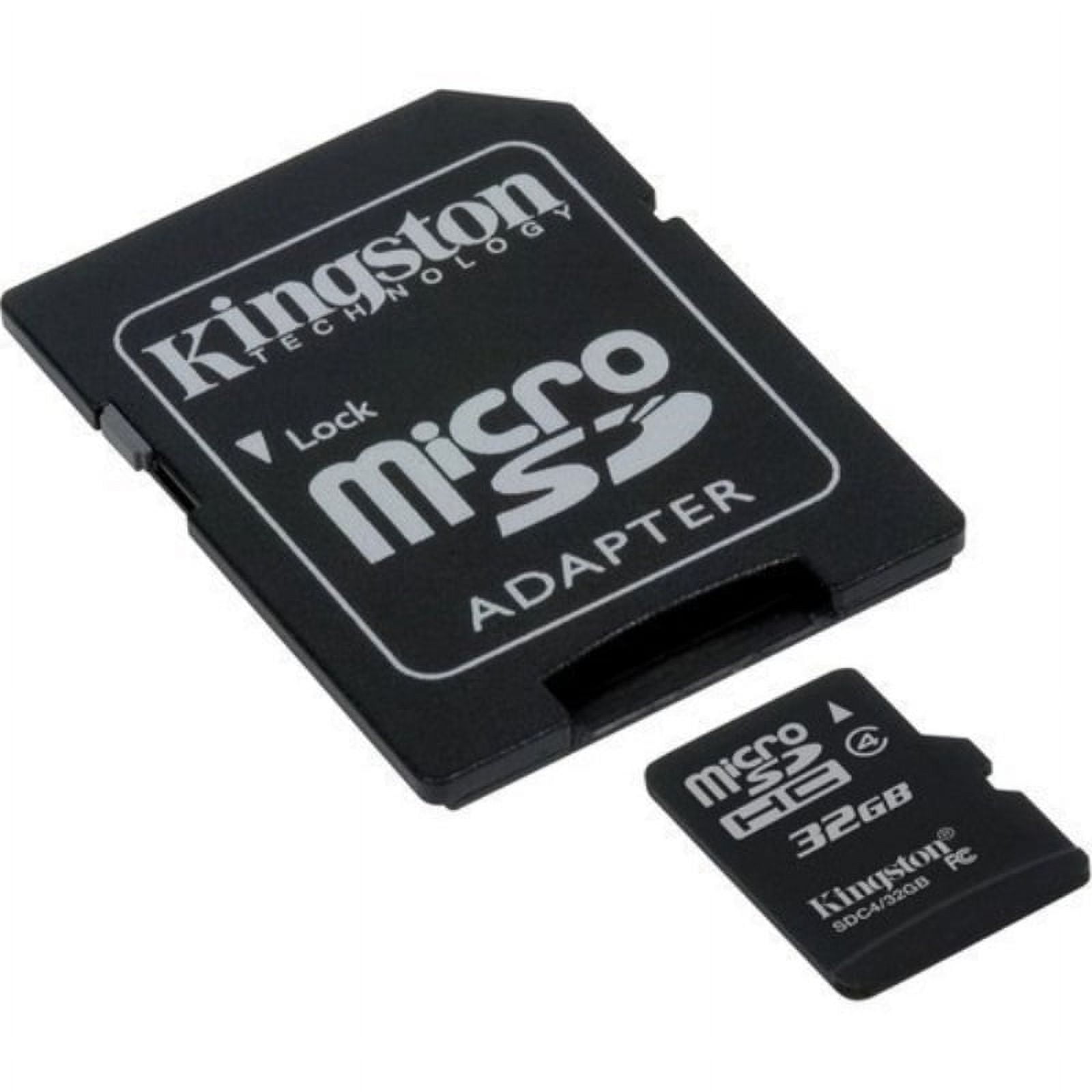 Transcend 32GB Micro SDHC Flash Memory Card with Adapter