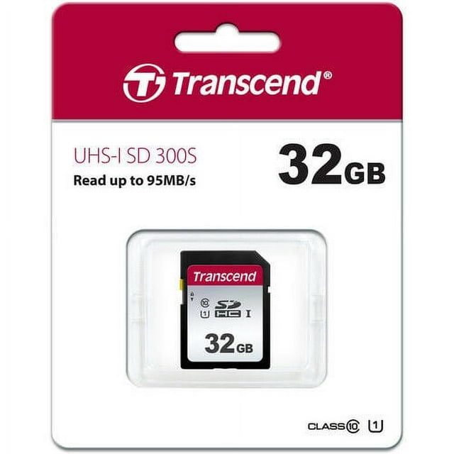 Transcend 32GB Secure Digital (SDHC) Flash Memory Card For Nikon COOLPIX B500, A900, B700, L20, L30, L31, L5, L830,L840, P330,P520, P530, P600, P900,   Digital Camera