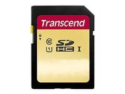 Transcend 16GB 500S UHS-I U1 SDHC Memory Card