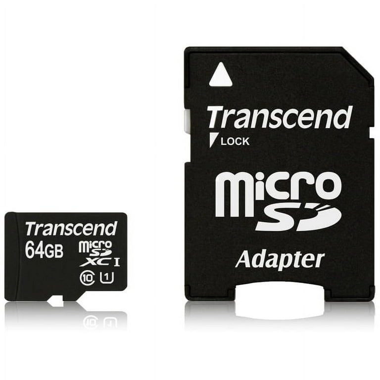 Transcend Micro SD Card 64GB Class 10 - PTL ONE