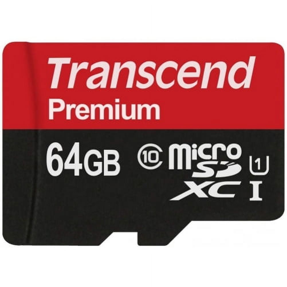 Transcend 64GB Memory Card for REVVL V Plus 5G Phone - High Speed MicroSD Class 10 MicroSDXC Compatible With T-Mobile REVVL V Plus 5G