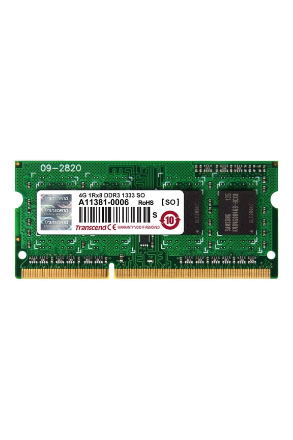 DDR3 1333 SO-DIMM 4GB 9-9-9 1Rx8