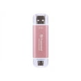 thumbnail image 1 of Transcend ESD310P - SSD - 512 GB - external (portable) - USB 3.2 Gen 2x1 (USB-C connector) - pink, 1 of 1