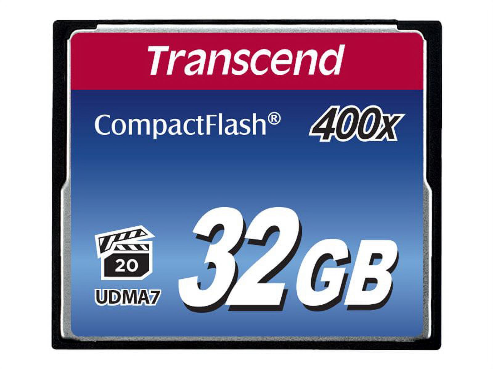 Transcend Flash memory card 32 GB 400x CompactFlash
