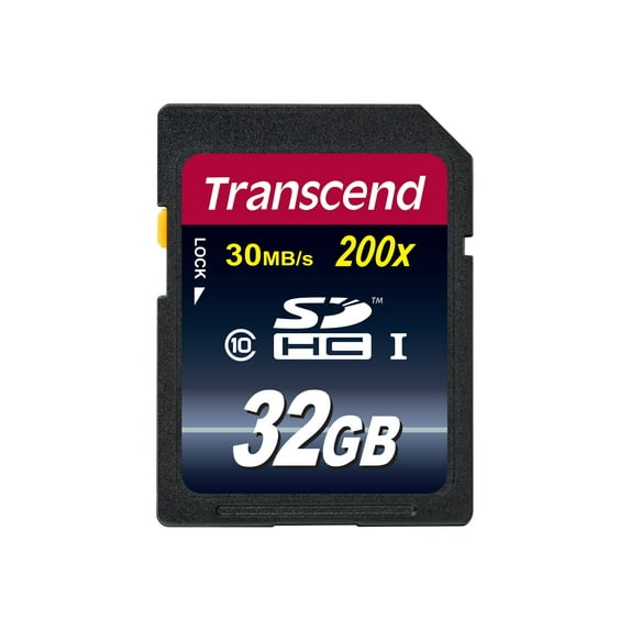 Transcend TS32GSDHC10 Class 10 SDHC Flash 32GB Memory Card