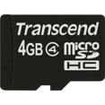 thumbnail image 1 of Transcend TS4GUSDC4 4 GB Class 4 microSDHC, 1 of 2