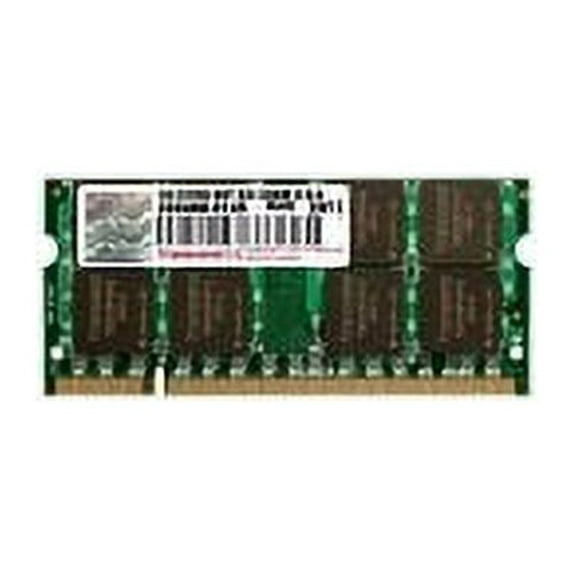 Transcend JetRAM - DDR2 - module - 2 GB - SO-DIMM 200-pin - 667 MHz / PC2-5300 - CL5 - 1.8 V - unbuffered - non-ECC