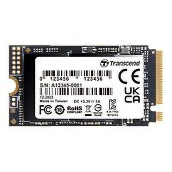 Transcend MTE410S - SSD - 512 GB - internal - M.2 2242 - PCIe 4.0 x4 (NVMe)