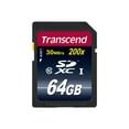 thumbnail image 1 of Transcend Ultimate Ts64gsdxc10 64 Gb Secure Digital Extended Capacity (sdxc) 1 Card/pack, 1 of 2
