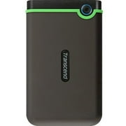 Transcend StoreJet 25M3 TS-2TSJ25M3S 2 TB Portable Hard Drive, 2.5" External, Iron Gray