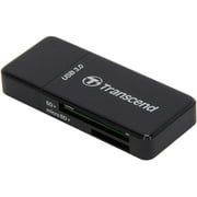 Transcend RDF5 USB 3.0 Flash Card Reader - Black